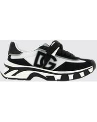 Dolce & Gabbana - Dolce &Amp Gabbana Dg Country Road Suede And Mesh Sneakers - Lyst