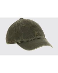 Golden Goose - Distressed Cotton Baseball Cap With Embroidered Logo - Lyst