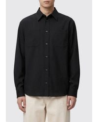 Loewe - Classic Wool Shirt - Lyst