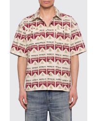 Carne Bollente - Printed Stretch Cotton Casual Shirt - Lyst