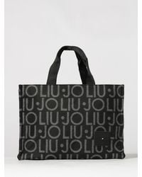 Liu Jo - Tote Bag With Printed Logo, Double Handle And Adjustable Strap - Lyst