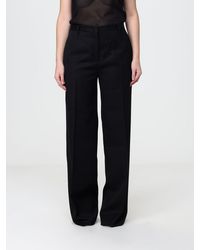 Fendi - High-Waisted Virgin Wool Palazzo Trousers - Lyst