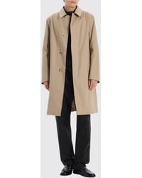 Mackintosh - Single-Breasted Polyester Trench Coat With Classic Collar - Lyst