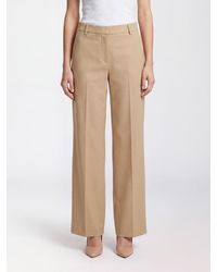 PT Torino - Wide-Leg Cotton Trousers With Concealed Closure - Lyst