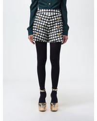 Balmain - Shorts In Tweed With Check Pattern - Lyst