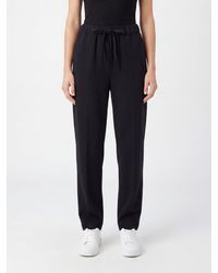 Semicouture - High-Waisted Drawstring Jersey Jogging Trousers - Lyst