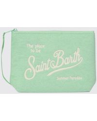 MC2 Saint Barth - Aline Chenille And Cotton Terry Pochette - Lyst