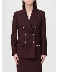 Elisabetta Franchi - Double-Breasted Blazer - Lyst