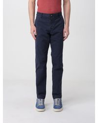 Blauer - Stretch Cotton Chino Trousers - Lyst