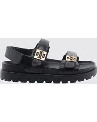 Tory Burch - Mellow Sport Leder-Sandale - Lyst