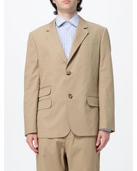 Ami Paris - Single-Breasted Cotton-Blend Blazer With Classic Lapels - Lyst