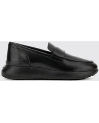 Hogan - Cube Leather Loafers - Lyst
