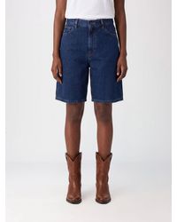 Carhartt - Cotton Denim Shorts - Lyst