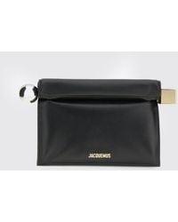 Jacquemus - Rond Carrè Leather Clutch - Lyst