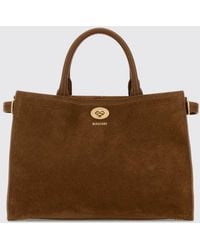 Burberry - Cotswolds Suede Bag - Lyst
