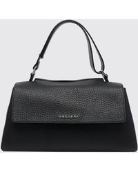 Orciani - Hammered Leather Sveva Longuette Bag - Lyst
