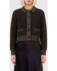 Marni - Long-Sleeved Wool-Blend Polo-Style Cardigan - Lyst