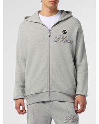Philipp Plein - Cotton Hoodie - Lyst
