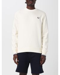 Fred Perry - Felpa A Girocollo - Lyst