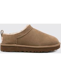 UGG - Classic Micro Water-Repellent Suede Platform Ankle Boots - Lyst