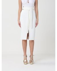 Elisabetta Franchi - Viscose Skirt - Lyst