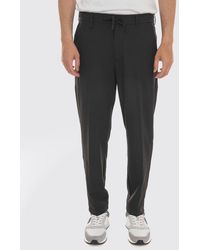 BOSS - Slim Fit Jersey Trousers With Drawstring And Elasticated Waist - Lyst