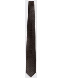 Tom Ford - Polka Dot Silk Tie With A 7.5 Cm Width - Lyst