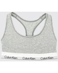 Calvin Klein - Sports Bra With Logo - Lyst