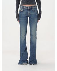 DIESEL - Jeans a zampa in denim - Lyst