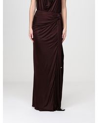 Elisabetta Franchi - Jersey Long Skirt - Lyst