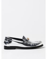 Versace - Loafers Medusa '95 Aus Metallic-Leder - Lyst