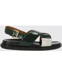 Marni - Leather Sandal - Lyst
