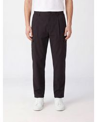 Herno - Technical Fabric Cargo Trousers With Multiple Pockets And Belt Loops - Lyst