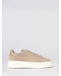 Hogan - H-Stripes Suede Sneakers - Lyst