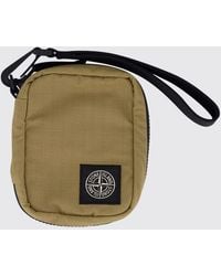 Stone Island - Ripstop Nylon Wallet With Compass Logo And Wrist Strap - Lyst