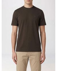 Emporio Armani - Basic Cotton Blend T-Shirt - Lyst