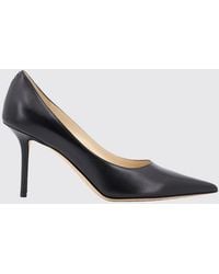 Jimmy Choo - Love Calfskin Leather Pumps With High Stiletto Heel - Lyst