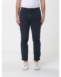 Mason's - Stretch Cotton Cargo Trousers - Lyst
