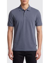 BOSS - Cotton Polo Shirt - Lyst