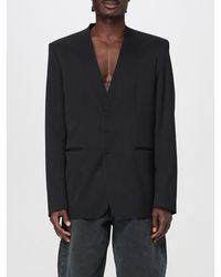 MM6 by Maison Martin Margiela - Blazer A Monopetto - Lyst