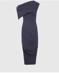 Jacquemus - Drapiertes One-Shoulder-Kleid - Lyst