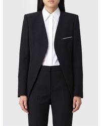 Tom Ford - Cropped Wool And Silk Tuxedo Blazer With Padded Shoulders - Lyst