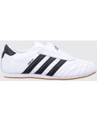 adidas Originals - Taekwondo Quilted Leather Slip-On Sneakers With 3-Stripes Logo - Lyst