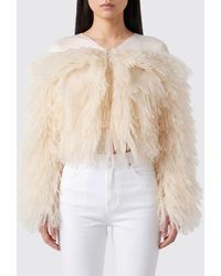 Elisabetta Franchi - Tulle And Organza Jacket - Lyst