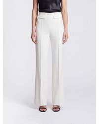 Elisabetta Franchi - High-Waisted Skinny Stretch-Crêpe Trousers - Lyst