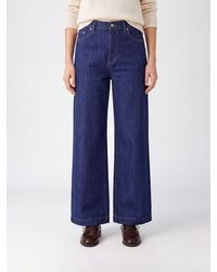 P.A.R.O.S.H. - High-Waisted Wide-Leg Jeans P.A.R.O.S.H - Lyst