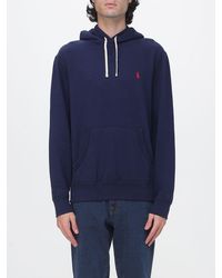 Polo Ralph Lauren - Cotton Hoodie With Iconic Embroidered Pony Logo - Lyst