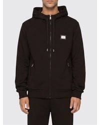 Dolce & Gabbana - Dolce &Amp Gabbana Cotton Sweatshirt With Logo - Lyst