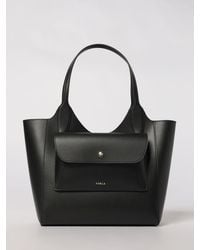 Furla - Lea Grained Leather Bag - Lyst
