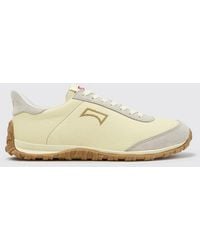 Camper - Two-Tone Drift Walk Leather And Suede Trainers With Vibram Sole - Lyst